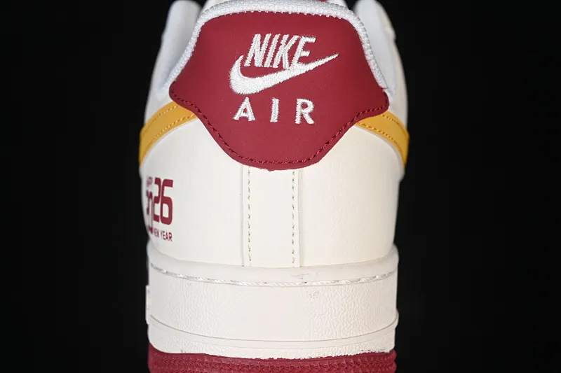All Categories Nk Air Force 1 Air Force Series Nk Air Force 1 Low Air Force Low Nike Air Force 1'07 Low Burgundy Contrast Air Force One Low Casual Sneakers JP2026-152